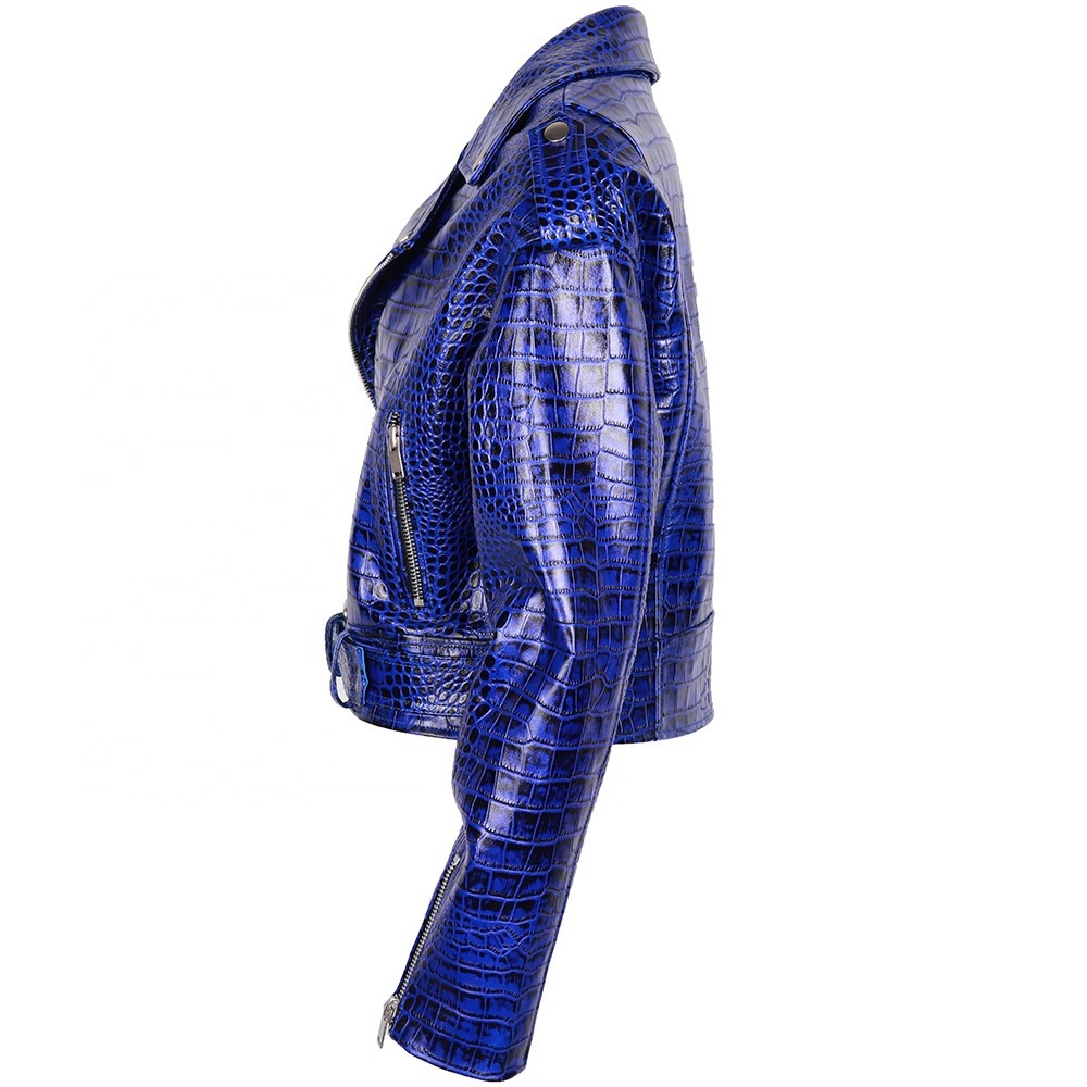 Ladies Leather Jacket (HS-204 SL)