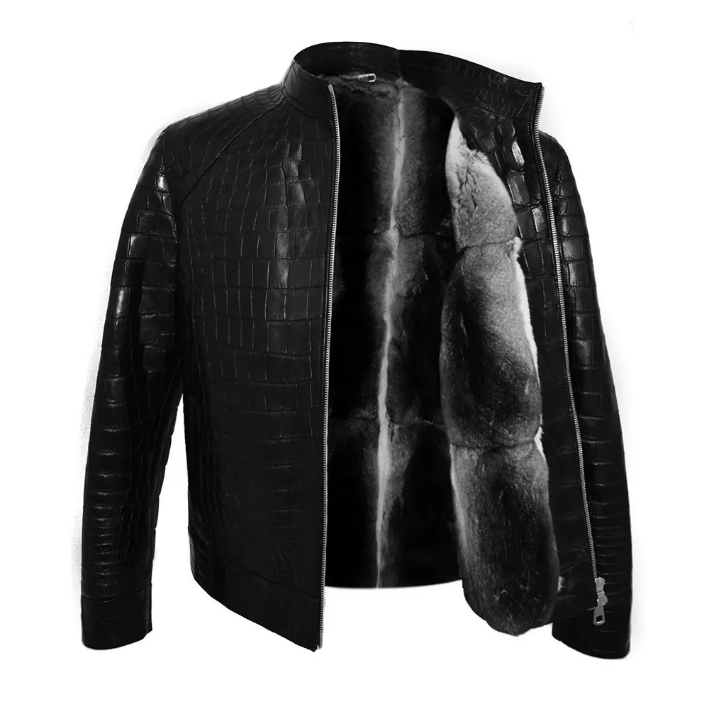 Men's Leather Jacket (HS-407 SL)