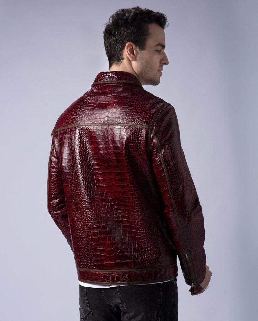 Men's Leather Jacket (HS-408 SL)