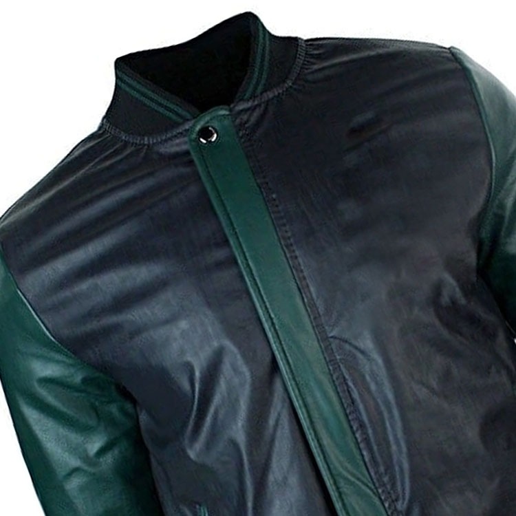 Men's Leather Varsity Jacket (HS-503 SL)