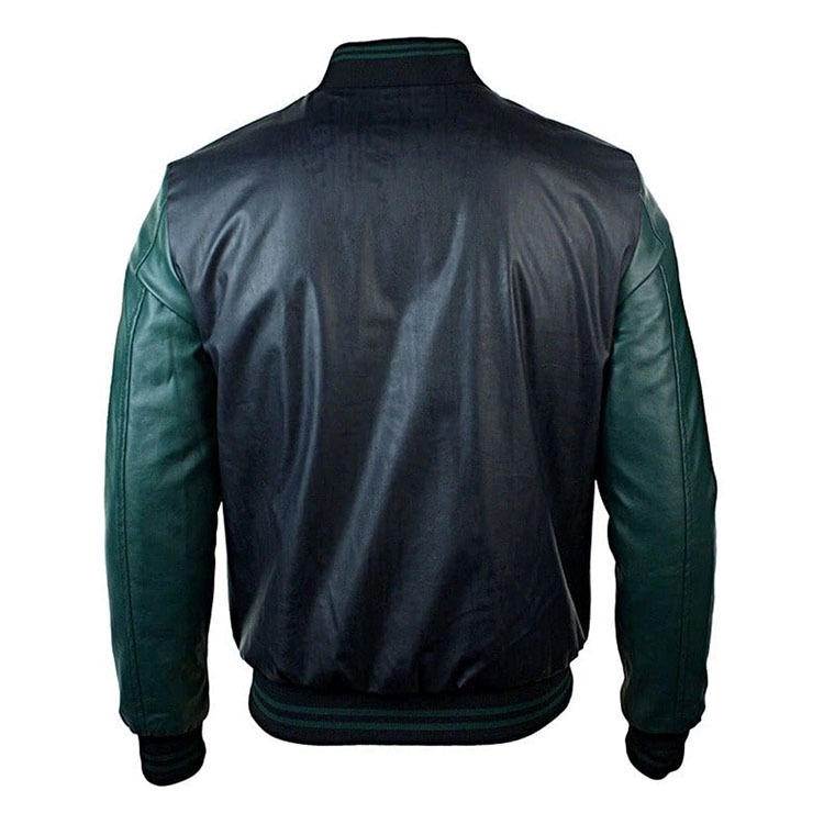 Men's Leather Varsity Jacket (HS-503 SL)